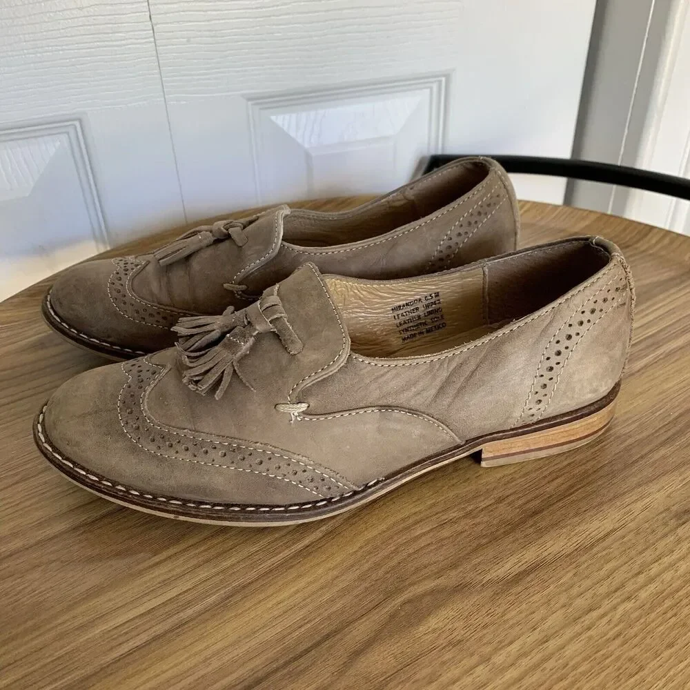 STEVEN by Steve Madden “Miranda” Brown Tassel Loafer Size 6.5M
